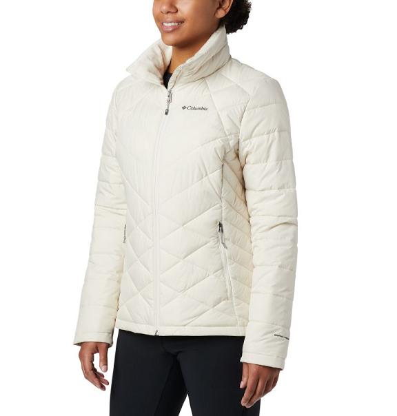 Columbia Heavenly Insulated Jacket White For Women's NZ48672 New Zealand